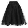 Belle Poque Robe rétro de luxe pour femmes Vintage Dress 3 couches Tulle Netting Crinoline Petticoat Underskirt BP000229-1
